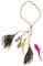 W WIDMANN MILANO Party Fashion 03349 - Indianerstirnband mit Federn und Pfauenauge, Bunt, Hippie, Kopfschmuck, Accessoire, Karneval, Mottoparty