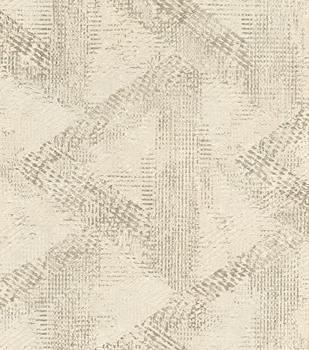 Rasch Tapeten Vliestapete (Grafisch) Beige goldene 10,05 m x 0,53 m Finca 416817