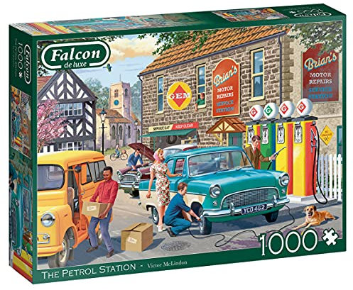 Jumbo, Falcon de luxe - The Petrol Station, Jigsaw Puzzles for Adults, 1000-Piece