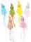 TOYANDONA Gastgeschenke Ostern Blumenstecker 6Pcs Ostern Frühling Pflanze Pick Garten Pflanzenstab Stick Bunny Eier Huhn Garten Stakes Floral Anordnung Party Favors Osterei Stecker