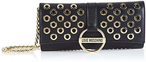 Love Moschino Damen Jc4343pp0fkd000 Umhängetasche, Schwarz, Einheitsgröße