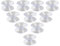 HOMSFOU Saugnäpfe Saugnapf Doppelseitig 60mm Doppelseitige Saugnapfbecher- - Pads PVC 10Pcs 30 Mm für Tisch Spiegel Klarer Saugn? Saugnapf Für Rattan Tisch Glasplatte