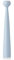 Applicata - Kerzenleuchter, Kerzenhalter - Blossom Tulip - Farbe: Sky Blue - Höhe 33,5 cm