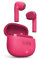 SBS Auricolari TWS One Colour con Custodia di Ricarica, Controlli Touch e Microfono Integrato, Assistente vocale, Fino a 3 Ore di ascolto, Cavo di Ricarica USB-C Incluso, Rosa