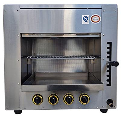 Grill infrarouge électrique d'intérieur et station de saisie, Salamandre électrique de gril de steak de barbecue commercial, Grille de contact électrique, Type de mur Salamandre électrique