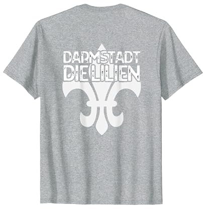 Darmstadt Fußball Lilien Fan 98 Hessen Stolz Fussballer T-Shirt