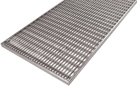 B2 Norm Gitterrost Pressrost verzinkt 400x600x20mm Masche 30/10