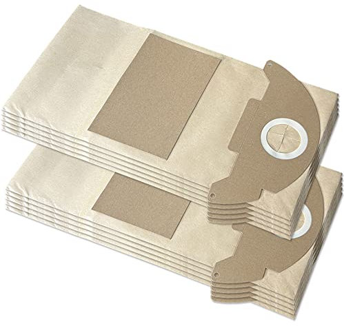 10 Premium Staubsaugerbeutel für Kärcher 6.904-143 | A 2120 ME | 2501 TE | 2601 Plus | 3001 Hot | SE 2001 | SE 3001 | NT181 | Puzzi 90 | WD2500M | kompatibel mit Swirl K 223 - K223