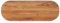 vidaXL Tischplatte, Holzplatte Holztischplatte Oval, Möbelplatte Platte für Beistelltisch Bartisch, Massivholzplatte Schreibtischplatte Ersatzplatte, 140x50x2,5cm Massivholz Akazie