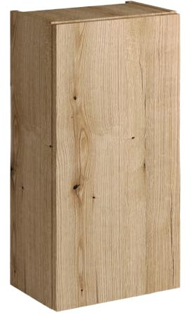 Lomadox Badezimmer Hängeschrank 30cm, Eiche