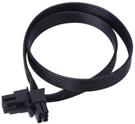 XZQYDS PCIE - Cable de módulo macho a macho de 6 pines para tarjeta gráfica de juegos, cable macho a macho de 6 pines 18 AWG