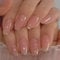 24 Pièces Carrés Faux Ongles Court, French Press on Nails Brillant Ongles à Coller, Acrylique Couverture Complète Square Faux Ongles Autocollants pour Femme et Fille Nail Art