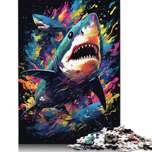 1000-teiliges Puzzlespiel mit Tierschafen, Puzzles für Karton, Lernspiel, Herausforderungsspielzeug, 38 x 26 cm