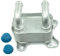 Hajus 1211109 Ölkühler Motoröl 97223705 kompatibel mit Opel Astra G T98 F08 F48 F69 F70 Combo Corsa C F08 F68 X01 1.7 CDTi DTi Diesel 2000-2011