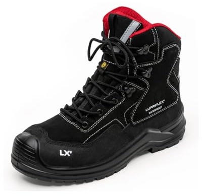 Lupriflex Antiknick Light 3-127 S3 WR (Schwarz, EU Schuhgrößensystem, Erwachsene, Numerisch, M, 47)