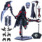 (Montage abgeschlossen) T13 Action Figur Set, 3D gedruckte Action Figuren, Dummy 13 Action Figur,für Sammler Desktop Dekorationen