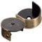 Zerodeko 2pièces Support Tringle À Rideaux Métallique Support Murale pour Rideaux Fenêtre Fixation Éléégante pour Dressing Et Salle De Bain