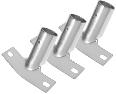 Veemoon 3pcs Broom Handle Holder for Pole Laminate Floor Mop Adapter Stiff Brush Broom Connector