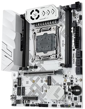Placa Base Fit For MAQUINISTA X99LGA2011-3 Xeon E5 2630 V4 CPU Soporte TPM2.0 Memoria DDR4 NVME M.2 Usb3