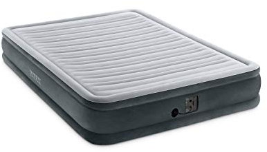 Intex Comfort Plush Mid Rise Dura-Beam Airbed with Internal Electric Pump, Bed Height 13