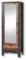 Stella Trading CARDIFF Vintage Garderobenschrank in Used Style Optik (dark) - Retro Flurgarderoben Schrank mit Spiegeltür - 69 x 194 x 40 cm (B/H/T)