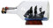 Kw-tool Maquette de Bateau, Outils de Construction Maquette de Bateau Maquette de Bateau Maquette assemblée Maquette de Voile Classique Black Pearl dans la Bouteille