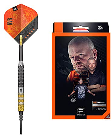 Target Darts - Raymond van Barneveld RVB 95 4. Gen. 95% Wolfram Softdarts-Set Dartpfeile (20 g)