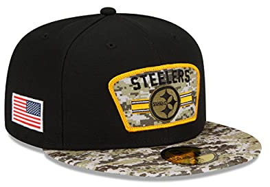 New Era 59FIFTY Cap Salute to Service - Pittsburgh Steelers