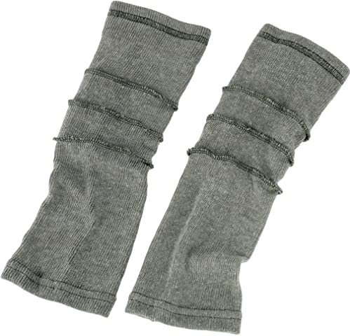 GURU SHOP Beinstulpen, Feinstrick Stulpen mit Overlock - Olivgrün, Herren/Damen, Baumwolle
