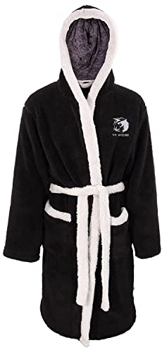 The Witcher Unisex Dressing Gown Supersoft Witcher Adults Robe for Men and Women