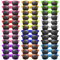 Bouiexye 36 Stück Kinder Sonnenbrillen Neon Jungen Mädchen Kinder Party Favor Taschenfüller Strand Pool Geburtstagsfeier/Jungen Mädchen Geburtstagsparty Zubehör (12 Farben)