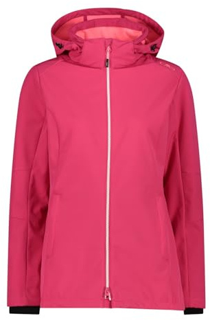 CMP Damen Damenjacke mit Kapuze und Reißverschluss Softshelljacke (1er Pack)