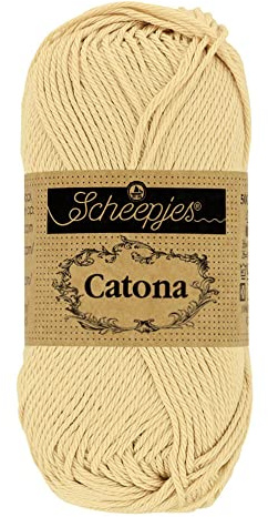 Scheepjes - Scheepjes Catona 404 English Tea Yarn - 20x25g