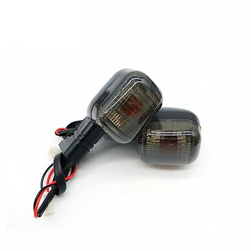 Blinker Motorrad Fit for BMW R1150GS R1150R R1100GS R1100R R850GS R1150 GS/R Blinker Anzeige LightMotorcycle Vorne/Hinten blinker Lampe Motorrad Blinker (Color : Dark Grey)