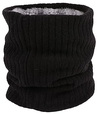 Owyee Schal Herren Winter, Winter Halsschlauch Ski, Schlauchschal Halstuch Halswärmer Gesichtsschal Fleece Loop Schal Männer Frauen - Warm Dick Loopschal Nackenwärmer