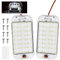 URAQT Car Led Interior Lights, 2 Pack Touch Car Ceiling Lights, 10W 48 LED Vehicle Lighting Lamp with on/off Switch, Portable Universal Cars Roof Bright Interior Light for Cars, Rvs, and Trucks