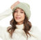Wintermützen Strick Beanie Skull Cap Russische Kunstpelz Hut Flauschige Eimer Hut Schneekappe für Frauen, grün, M