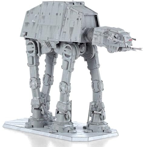 Fascinations ICX221 Metal Earth Metallbausätze - Star Wars Imperial at-at™, lasergeschnittener 3D-Konstruktionsbausatz, 3D Metall Puzzle, DIY Modellbausatz, 2.5 Metallplatinen, ab 14 Jahre