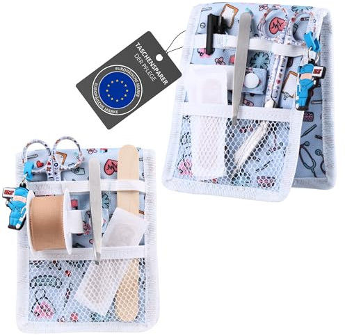 Ph Pro Heat Porta Penne Infermieri da Tasca - Infermiere Accesori con Calamite - Organizzatore Tasca Infermiera - Organizer Infermiere.