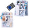 Ph Pro Heat Porta Penne Infermieri da Tasca - Infermiere Accessori con Calamite - Organizer Infermiere - Porta Oggetti Infermiera Tasca. (Blu E Bianco)