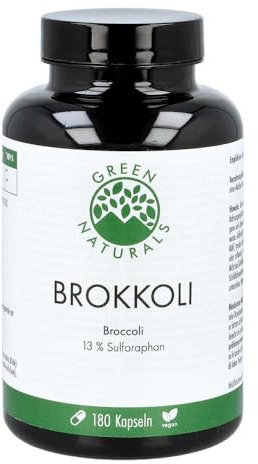 Green Naturals Brokkoli+13% Sulforaphan Vegan Kapseln 180 stk