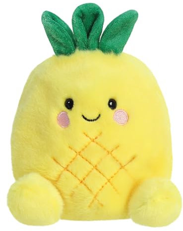 Aurora, 33571, Palm Pals Perky Pineapple 5 in, Soft Toy, giallo