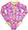 Bluey Girls Swimming Costume Long Sleeved Surf Swim Suit (Bluey Surf Suit, 2-3 Years)
