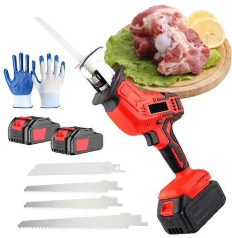 Machine De Découpe D'os Portative, Scie De Boucher Électrique Pour Maison Commerciale, Alimentée Par Batterie, Pour Côtes De Poisson De Porc, De Viande D'os