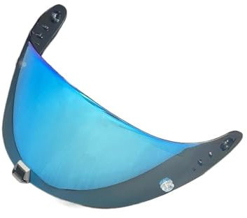 Anti Fog Motorrad Helm Visier Für &or&pi&on EXO-T520/ST1400/R1 Air Motorradhelmvisier Ersatzlinse Zubehör Helmvisier(Deep Blue)