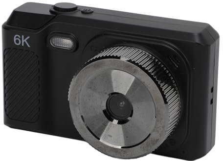 KIMISS Appareil Photo Numérique Haute Définition Compact et Portable de 68 MP avec FHD 1080P, écran de 2,7 Pouces, Manuel et Zoom Numérique 16X, Idéal pour Vos Besoins en Photographie