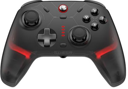 GameSir Cyclone 2 Wireless Controller for Xbox, PC, Android, iPhone, PC Controller with Mag-Res™ TMR Sticks, Hall Effect Triggers, RGB Lightning, 6-Axis Gyro, Turbo without Charging Dock(Black)