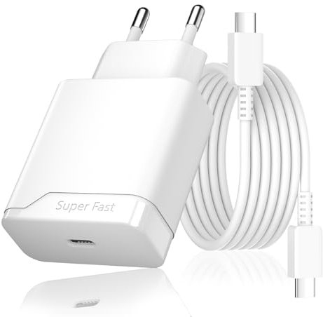30W Ladekabel USB C Ladegerät Kompatibel mit Google Pixel 9 Pro XL/9/8/8a/7a/7/6/6a, Schnellladekabel und Schnellladegerät für Fold/9 Pro Fold mit 1,5M Typ C Fast Charger