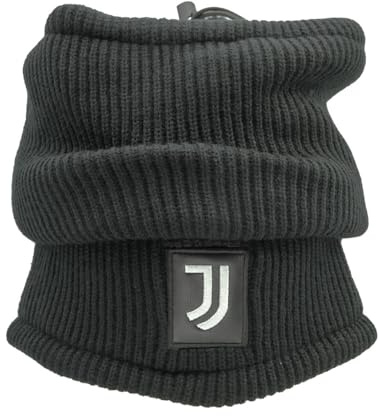 JUVENTUS 133464 Halswärmer, 1 x 1, besticktes Leder, Innenfleece, 50% PC, 50% PL