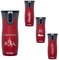 Contigo Thermobecher West Loop Autoseal mit Gravur, Edelstahl Isolierbecher, Reisebecher, Kaffeebecher to Go, auslaufsicher (Red)